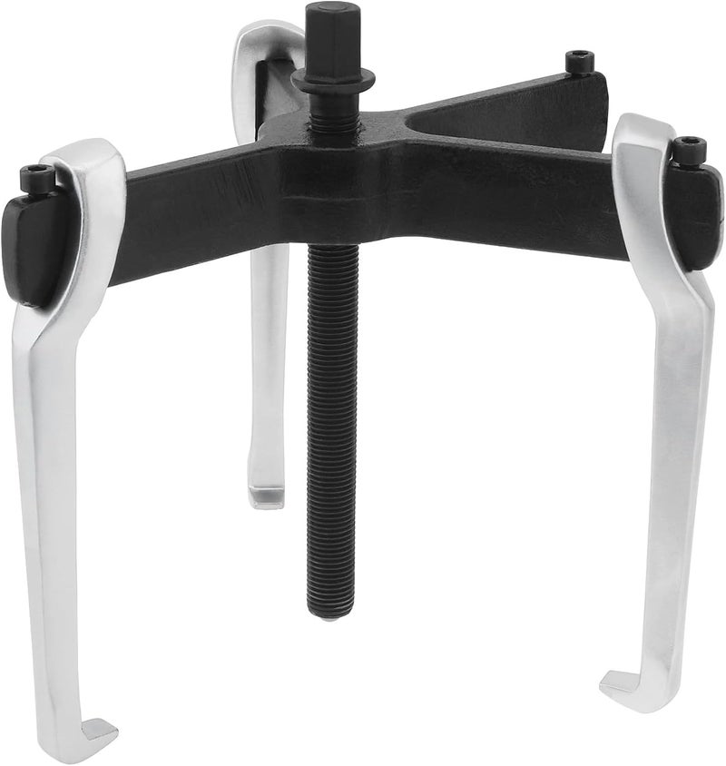 ChgImposs 8" 2 Jaw 3 Jaw Gear Puller, Adjustable Bearing Puller, Reversible Removal Tool for Internal External Pulling, Puller Tool for Removal of Pulleys Flywheels Bearings Gears - Image 1